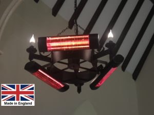 Chandelier Heater 6kW 'Amcotts' Design