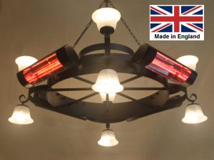 Chandelier Heater 8.0kW 'Gaddesby' Design